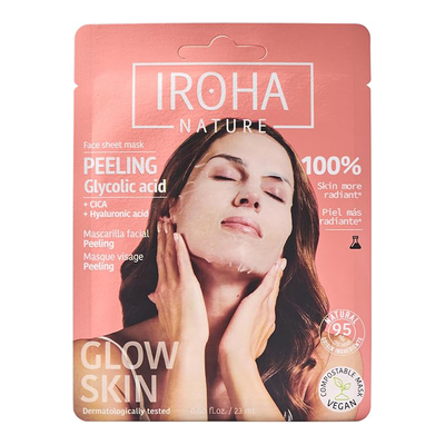 Mascarilla Peeling Ácido Glicólico, Iroha Nature, Tienda Cresso