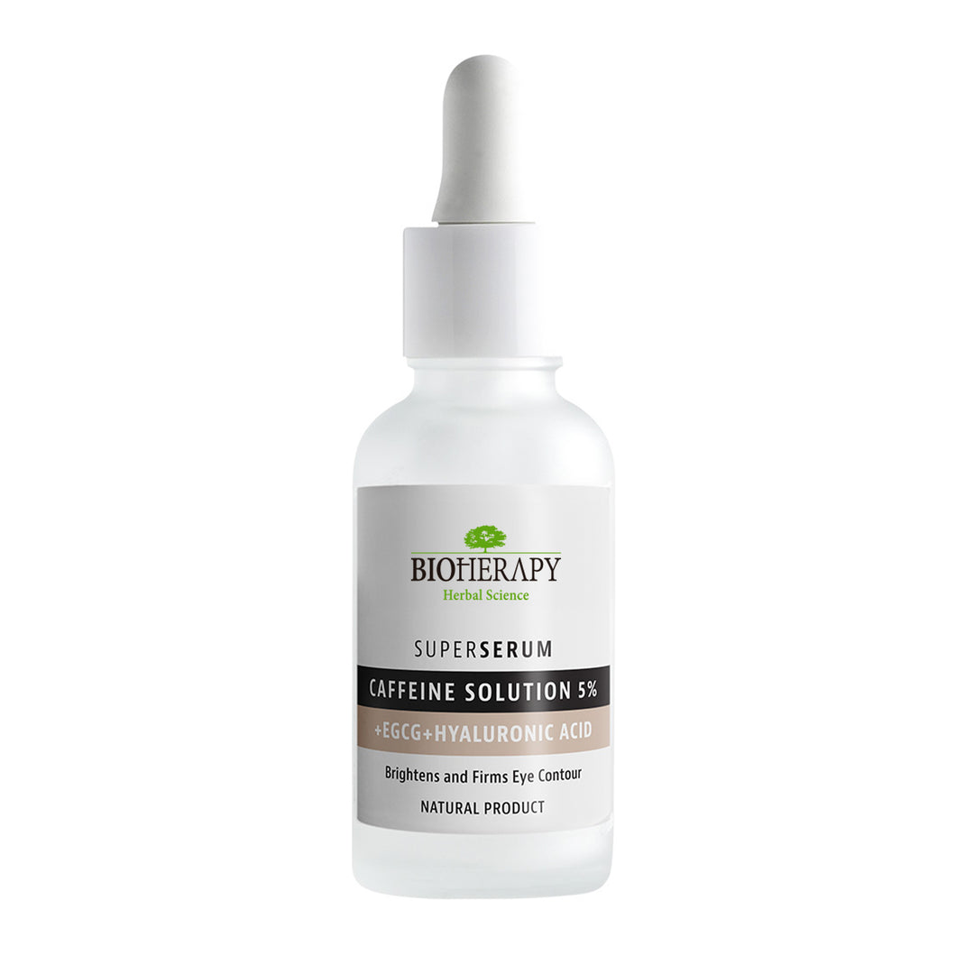 Serum contorno de ojos, solución de cafeína natural 5%, Bioherapy
