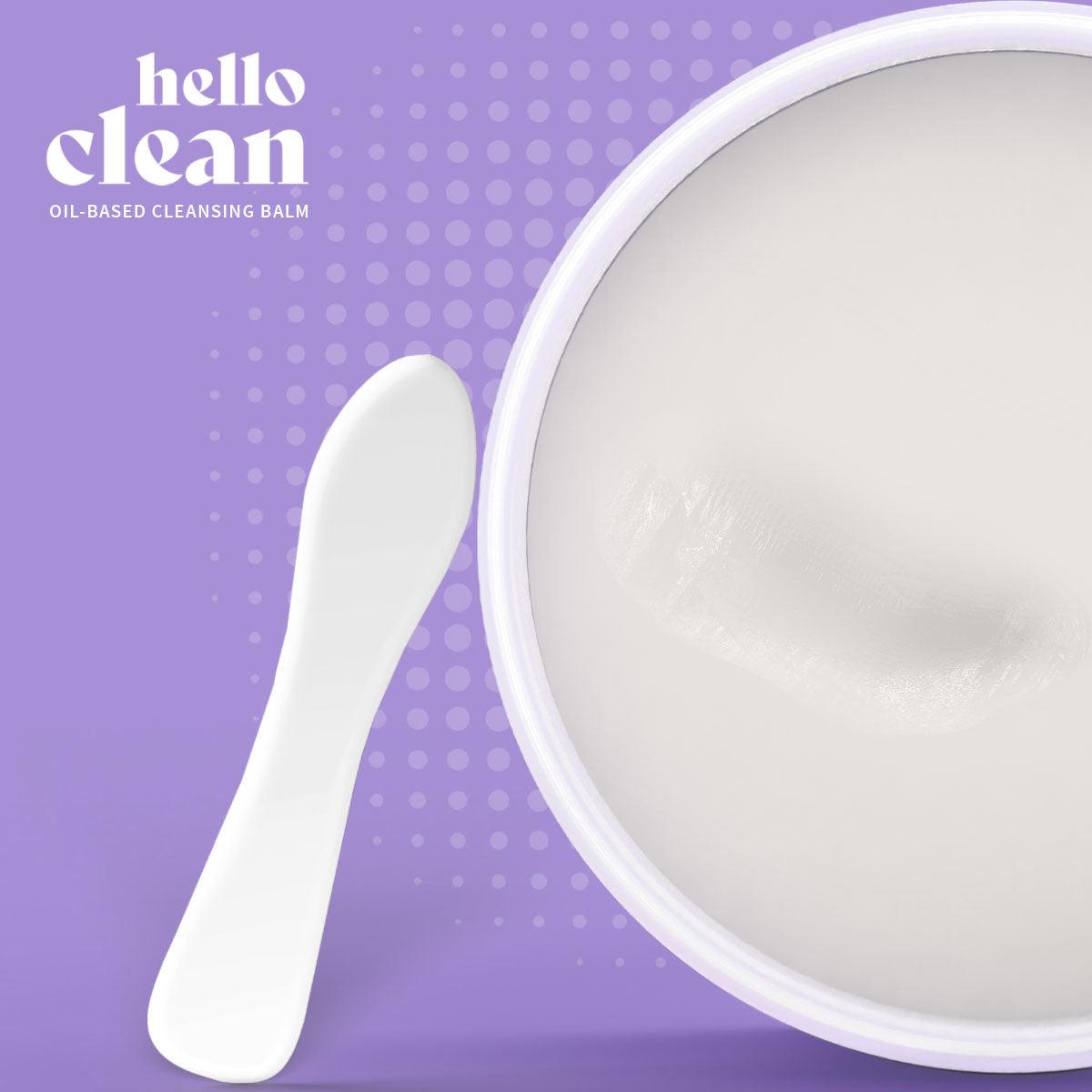 Hello Clean, Bálsamo Limpiador y Removedor de Maquillaje Hidratante co