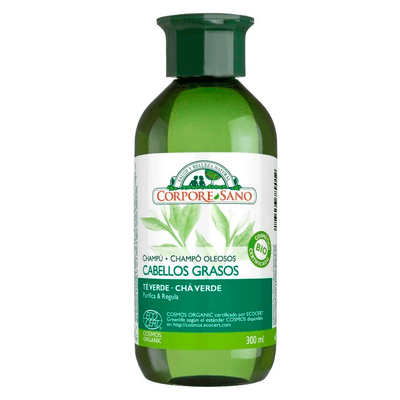 Shampoo cabellos grasos de Té Verde Corpore Sano