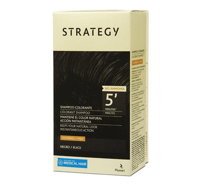 STRATEGY Shampoo Color Negro Efecto Inmediato - Tienda Cresso (1468313305197)