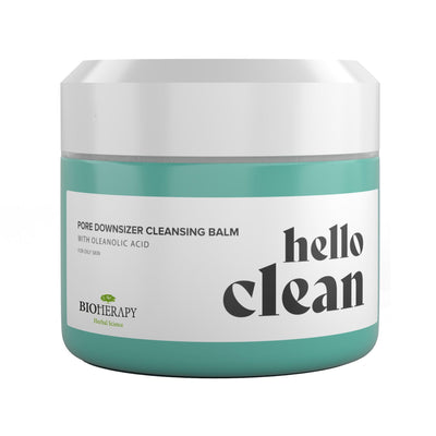 Hello Clean, Bálsamo Limpiador y Removedor de Maquillaje Purificante con Acido Oleanólico, Bioherapy